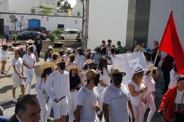 Fiesta escolar de Carnaval Tradicional en San Juan de Telde (Foto TA)